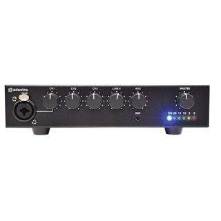 Adastra UA Series Compact 100V Mixer-Amplifiers