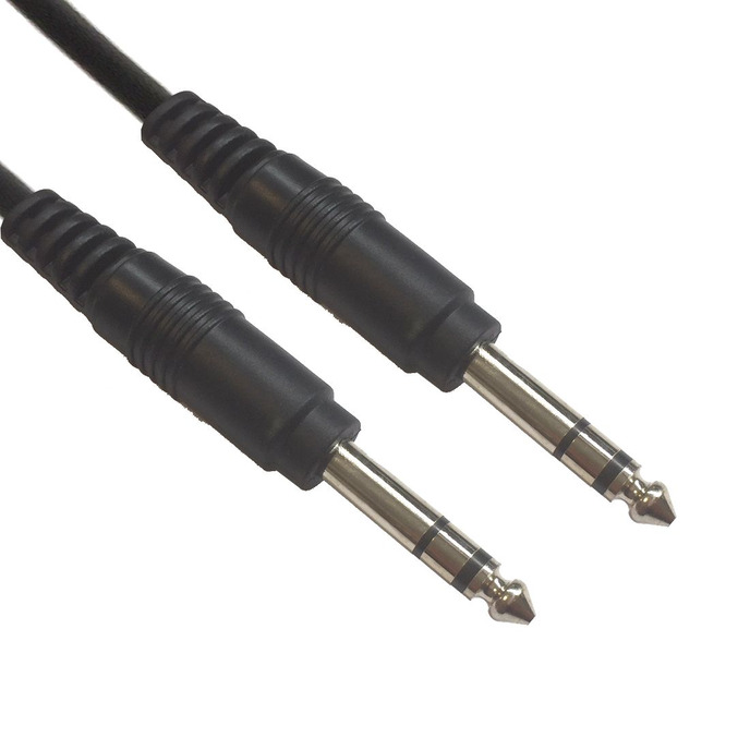 Jack-Cable 6,3mm Stereo- 1,5m