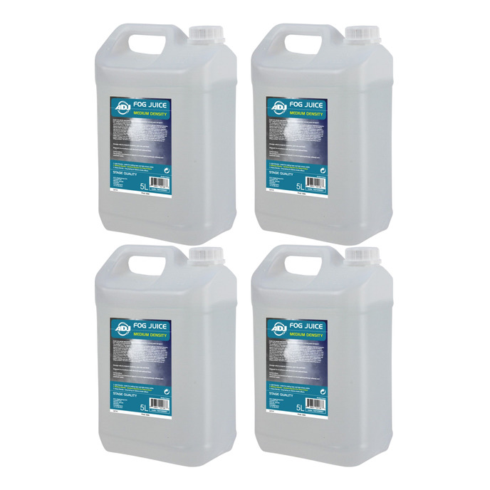 Fog juice medium 4 x 5 Litre