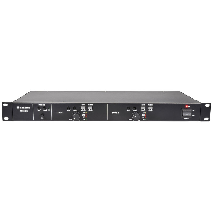 Adastra RMS-series Multi Zone 100V Amplifiers 2x 120W