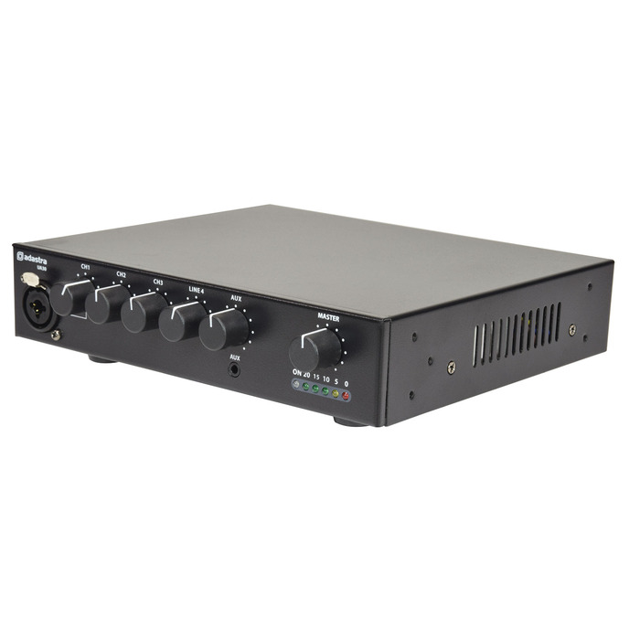 Adastra UA Series Compact 100V Mixer-Amplifiers