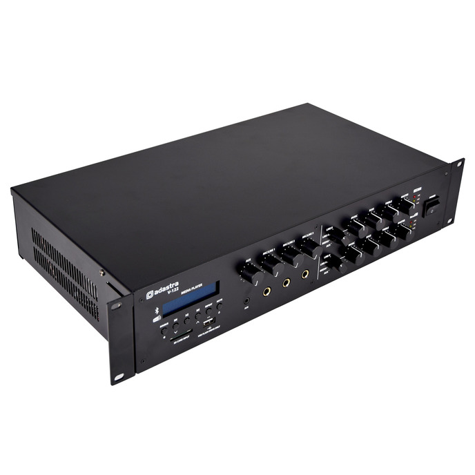 Adastra V-series Dual Zone 100V Mixer-Amplifiers 2x 120W