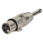 XLR Female to Jack 6,3mm mono